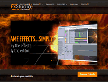 Tablet Screenshot of fxstudio.com